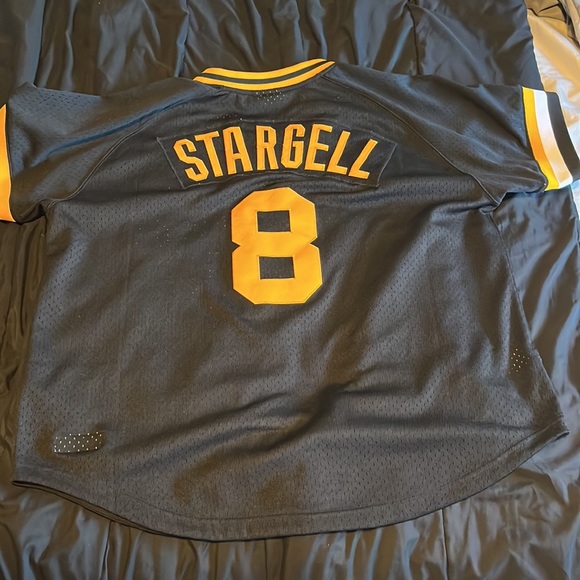 Mitchell & Ness Willie Stargell MLB 1982 Pirates jersey (2XL) - Picture 5 of 6